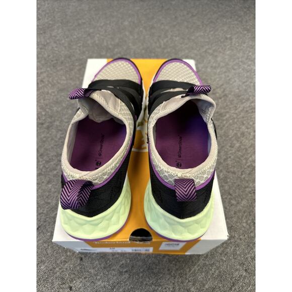 Timberland Mens 10 Solar Wave Slip on Taupe Mesh w/ Blk - Picture 4 of 8